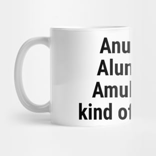 Aluminium kind of metal Mug